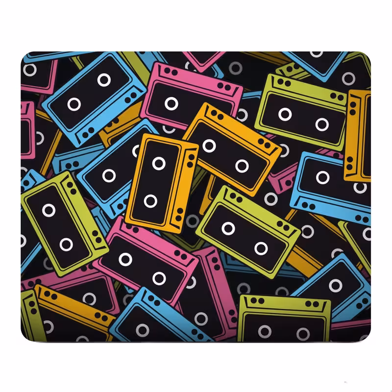 پد موس - پد ماوس  طرح Neon Tape مدل W11