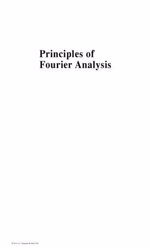 خرید و دانلود نسخه کامل کتاب Principles of Fourier Analysis