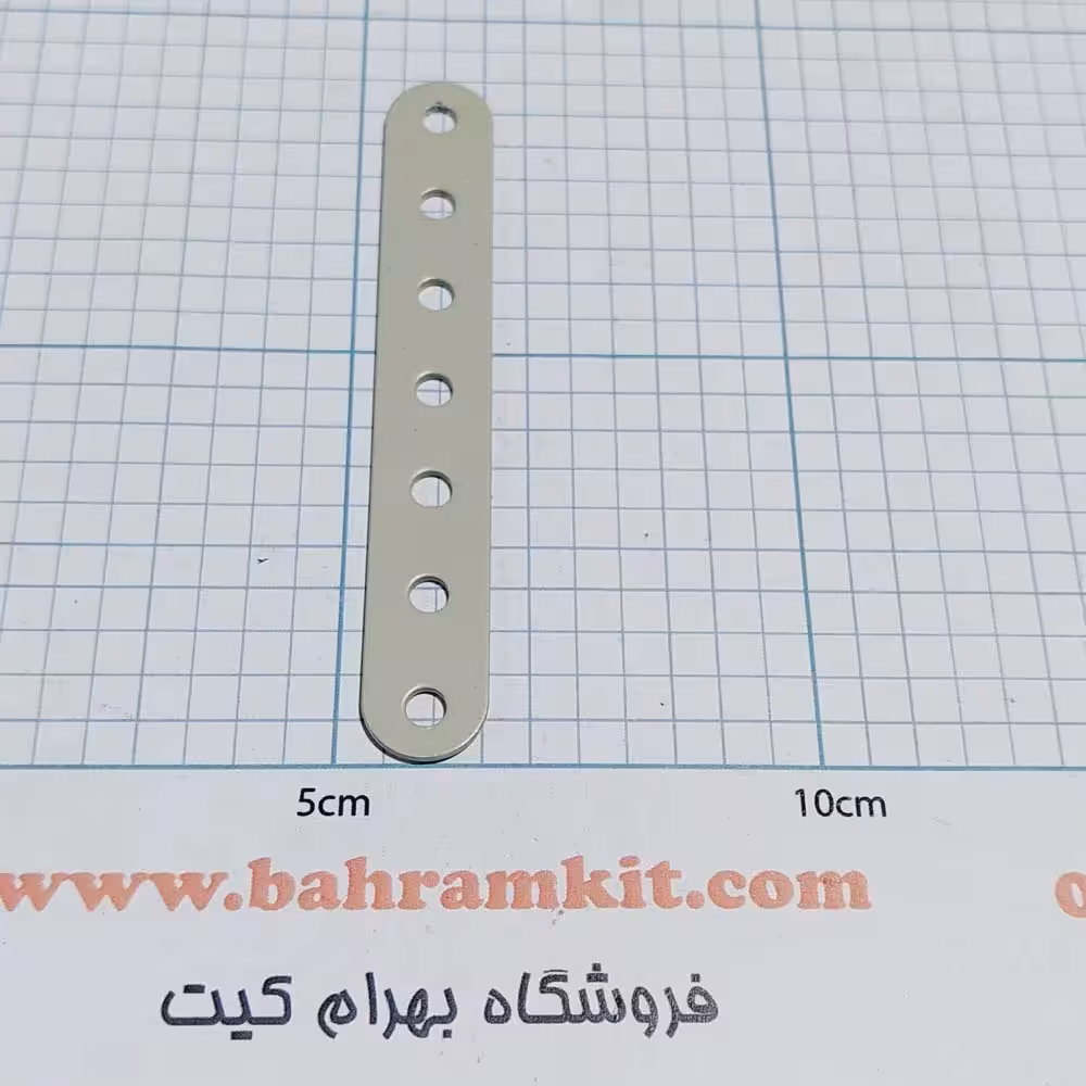 سازه فلزی تسمه 7 سوراخ بسته 4 تایی