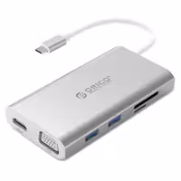 هاب 8 پورت USB-C اوریکو مدل ADS3 برای اتصال دستگاه‌ها