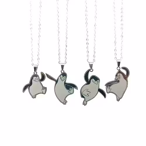 گردنبند ست پنگوئن ماداگاسکار کد218