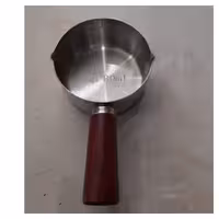 پیمانه استیل دسته چوبی 80 میل