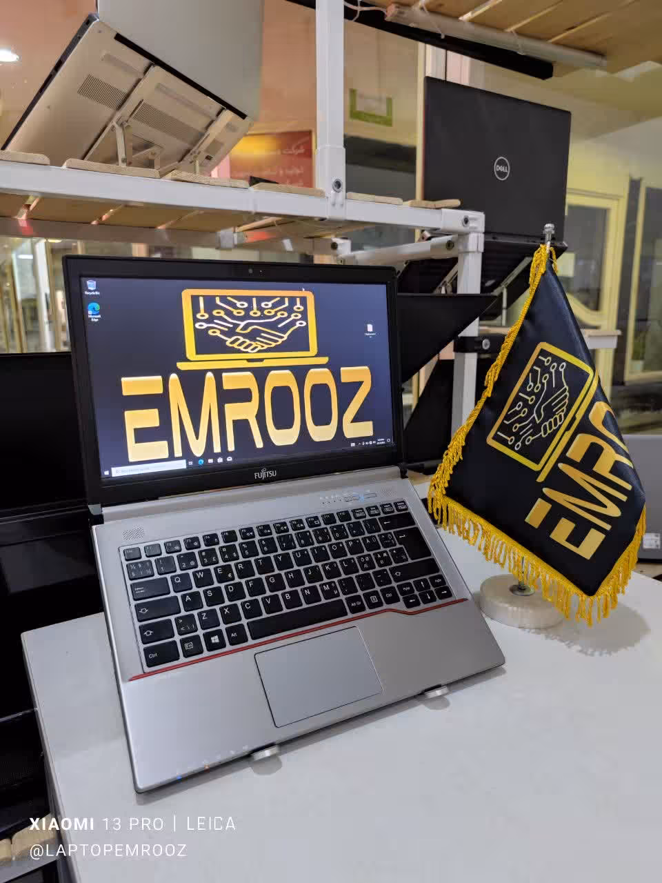 Fujitsu Lifebook U748 - لپ‌تاپ امروز