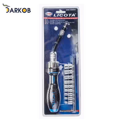 مجموعه 19 عددی ابزار لیکوتا مدل ASD-100K01