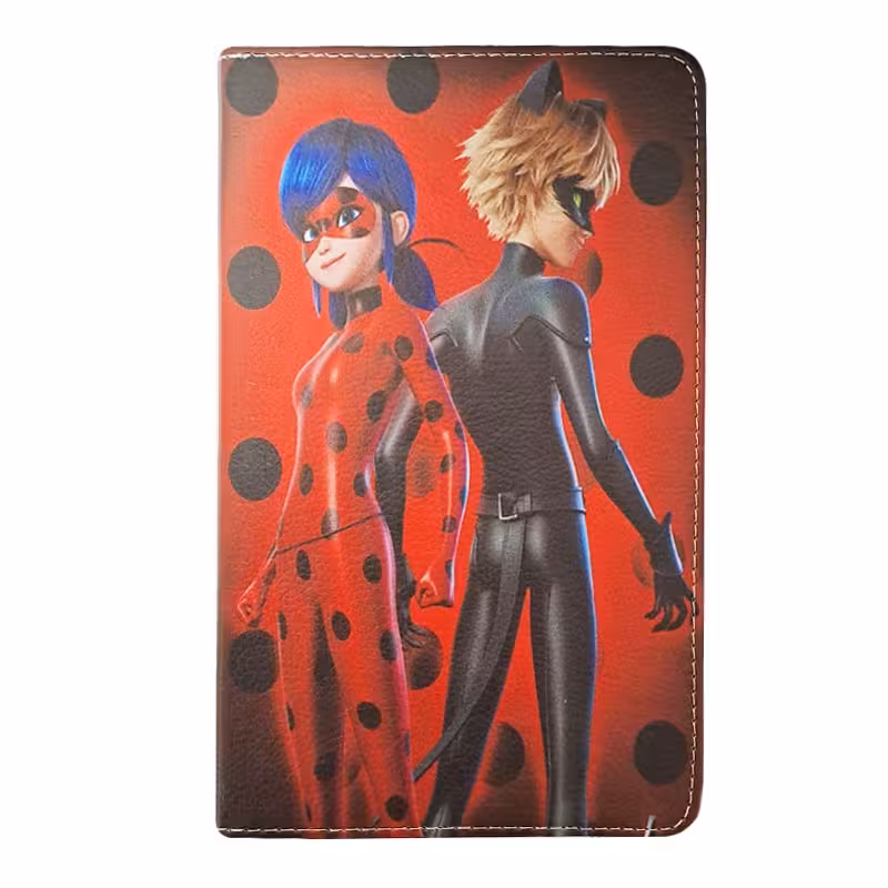 کیف طرحدار (با قاب اصلی) دختر کفشدوزکی 3 | تبلت سامسونگ Tab A9 (X110-X115)