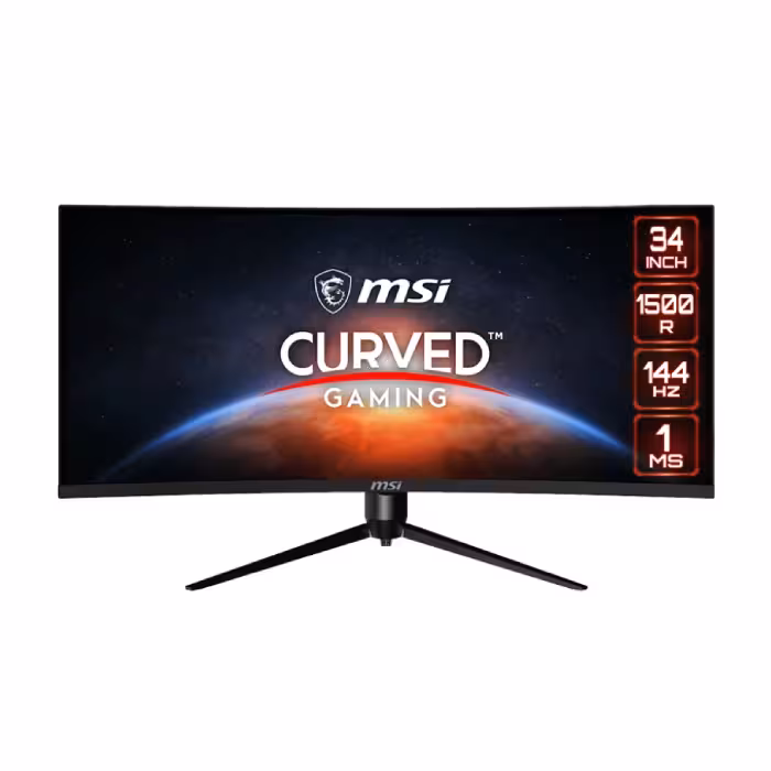 MSI Optix MAG342CQR 34Inch UWQHD 1ms 144Hz VA Curved Gaming Monitor
