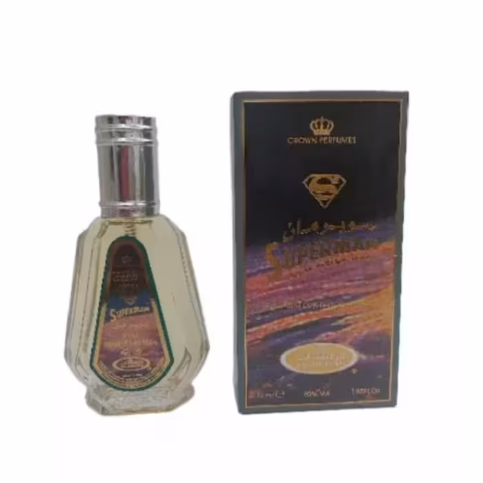ادکلن مردانه الرحاب مدل سوپر من سوپرمان سوبرمان حجم 50 میل