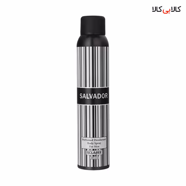 اسپری خوشبو کنندهی بدن اسکلاره سالوادور مردانه حجم 200 میلی لیتر