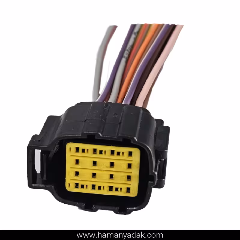 سوکت 16 فیش انژکتور مادگی برند  BBZ