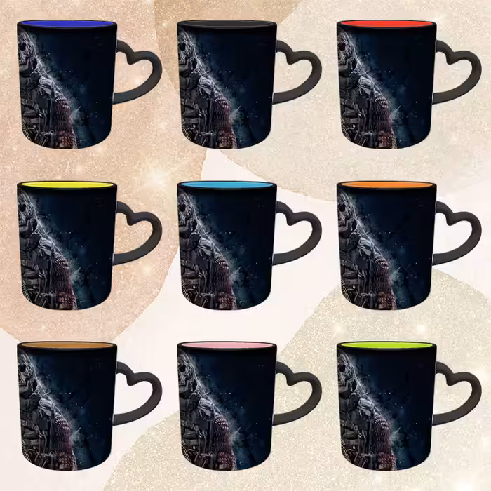 ماگ حرارتی مدل دسته قلبی طرح بازی کال آف دیوتی کد 27