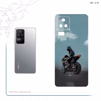 برچسب پوششی ماهوت مدل Motorcycling مناسب برای گوشی موبایل شیائومی Poco F4 5G