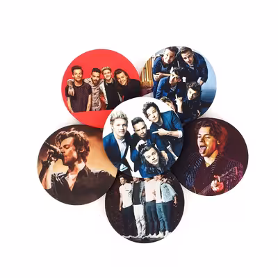 پیکسل خندالو مدل گروه موسیقی One Direction کد 147B مجموعه 6 عددی