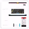 برچسب پوششی ماهوت مدل Graphite-Gold-Marble مناسب برای تبلت سامسونگ Galaxy Tab S2 9.7 2015 T815