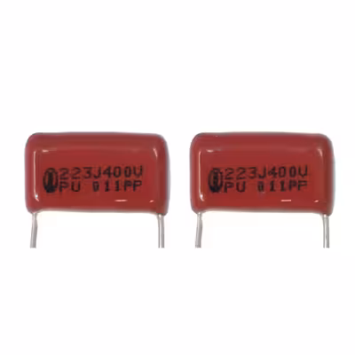 خازن22 نانوفاراد 400 ولت مدل 223J/400V  بسته 10عددی