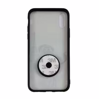 کاور طرح دخترانه کد 540 مناسب برای گوشی موبایل اپل iPhone X/XS به همراه پایه نگهدارنده