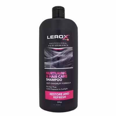 شامپو مو لروکس مدل رزماری و کلاژن وزن 550 گرم مجموعه 2 عددی