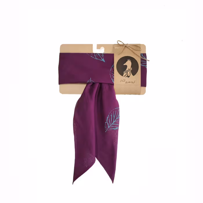 دستمال سر و گردن گدار مدل برگریزان