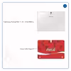 برچسب پوششی ماهوت مدل Coca-Cola-Logo مناسب برای تبلت سامسونگ Galaxy Tab S 10.5 2014 T800
