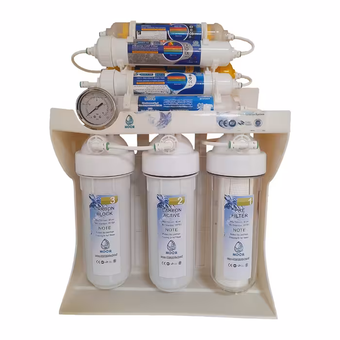 دستگاه تصفیه کننده آب رسا نور بابایی مدل X plast m900 به همراه فیلتر بسته 4 عددی