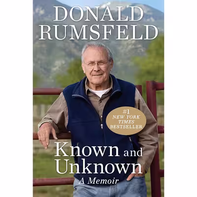 کتاب Known and Unknown اثر Donald Rumsfeld انتشارات Sentinel