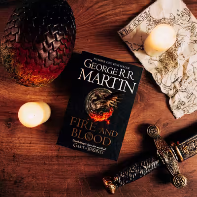 کتاب Fire and Blood اثر Martin and George R.R انتشارات Harper Collins