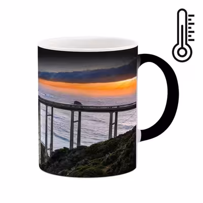 ماگ حرارتی طرح طبیعت و حیات وحش زیبا  مدل mgph14878