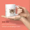 ماگ مگی مدل Minnie به همراه استیکر