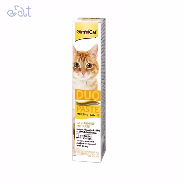 خمیر مالت گربه با طعم پنیر جیم کت GimCat Due Paste with Cheese وزن 50 گرم