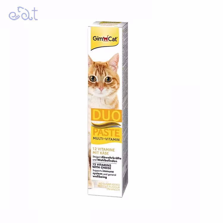 خمیر مالت گربه با طعم پنیر جیم کت GimCat Due Paste with Cheese وزن 50 گرم