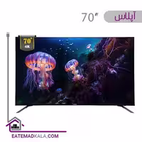 تلویزیون کیو ال ای دی هوشمند آپلاس مدل TVQ70KA سایز 70 اینچ
