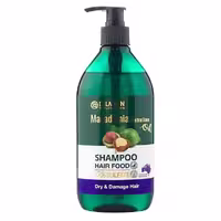شامپو دیلمون حاوی روغن ماکادمیا مناسب موهای خشک و آسیب دیده حجم 385 ML