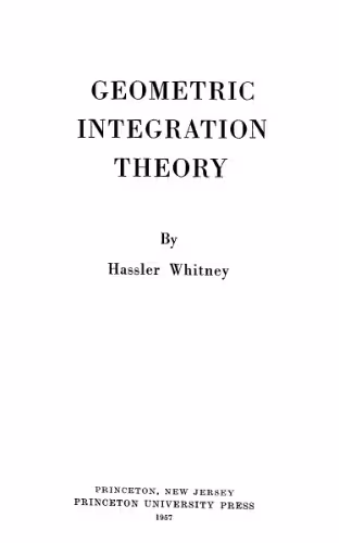 خرید و دانلود نسخه کامل کتاب Geometric Integration Theory