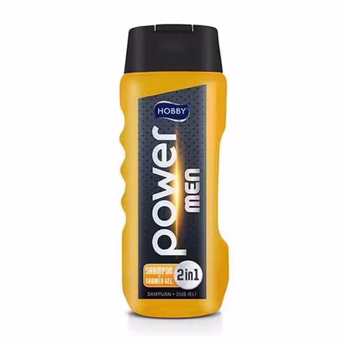 مشخصات، خرید و قیمت شامپو سر و بدن هوبی Power Men مدل 2 در 1 ⭐️ ویان مارکت
