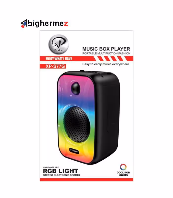 اسپیکر بلوتوث قابل حمل ایکس پی پروداکت مدل XP-S77G