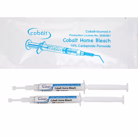 ژل بلیچینگ خانگی دو سرنگ کبالت 15% Cobalt Home Bleach