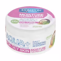 کرم مرطوب کننده صورت کاسه ای کامان مدل Oil Free حجم 250 میلی لیتر