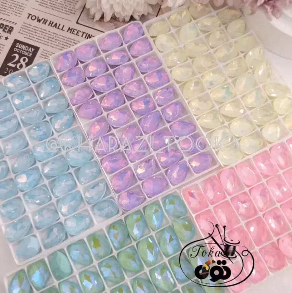 نگین اوپال اشک 13*18