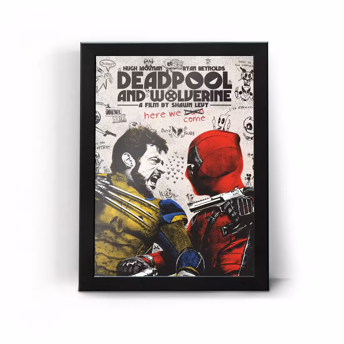 تابلو قاب ددپول و ولورین Deadpool & Woverine 5