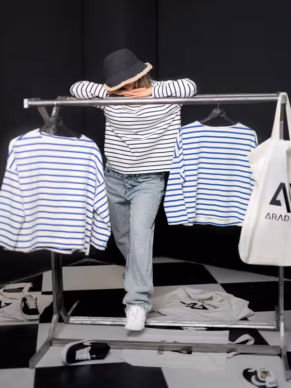 بلوز راه راه