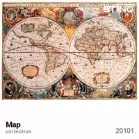 پازل شیشه ای استینو 260 تکه طرح نقشه (کد 20101)،(باجعبه)