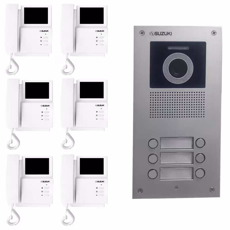 درب بازکن تصویری سوزوکی مدل 413i- 6v مجموعه 7 عددی | چاوه