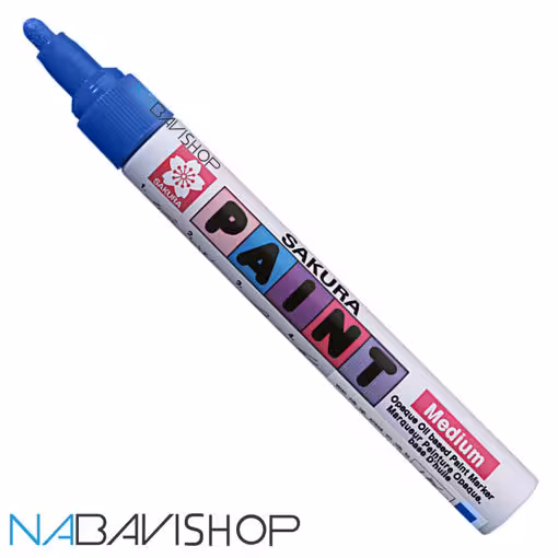 متال مارکر ساکورا مدل ماژیک صنعتی آبی