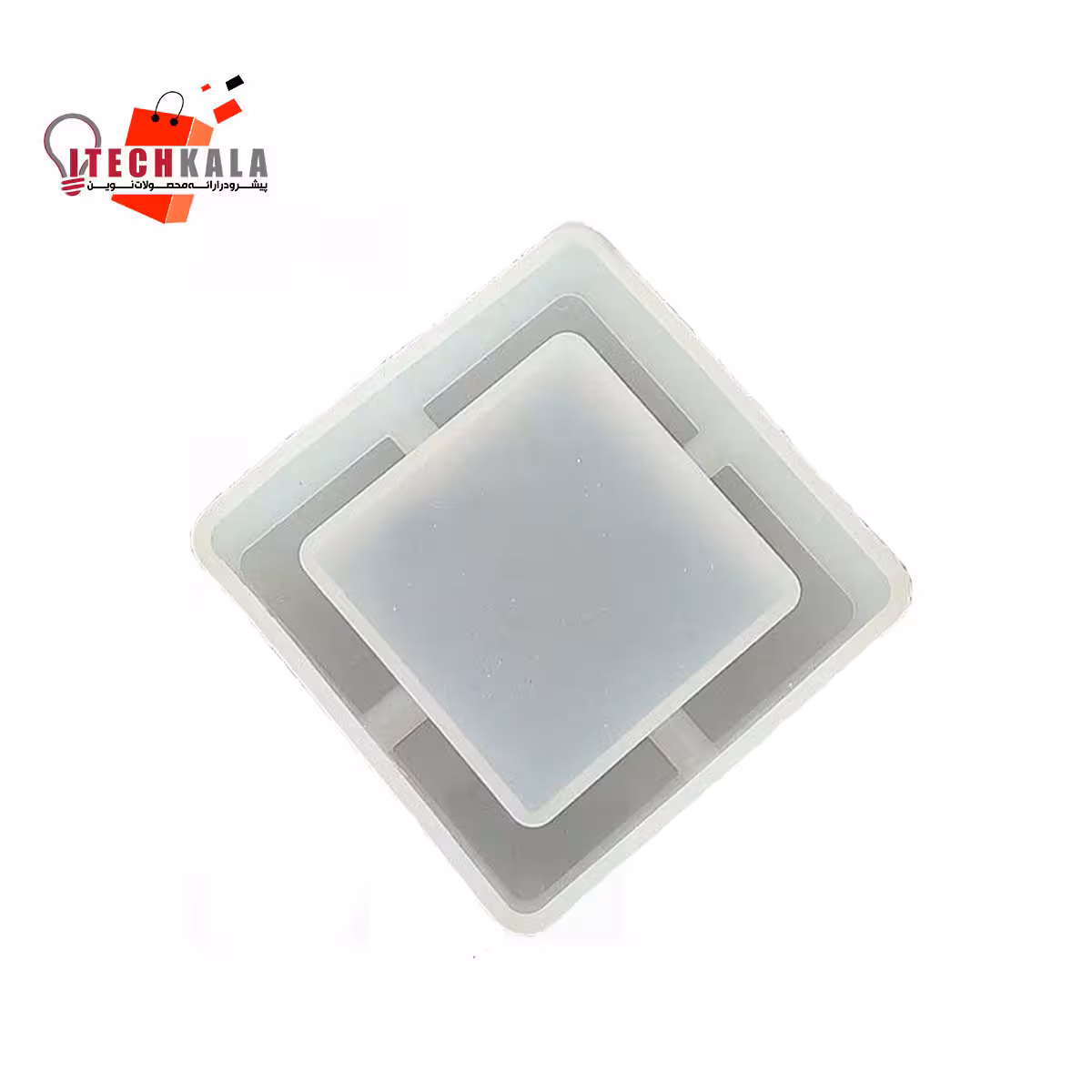 قالب سیلیکونی زیر سیگاری مربعی