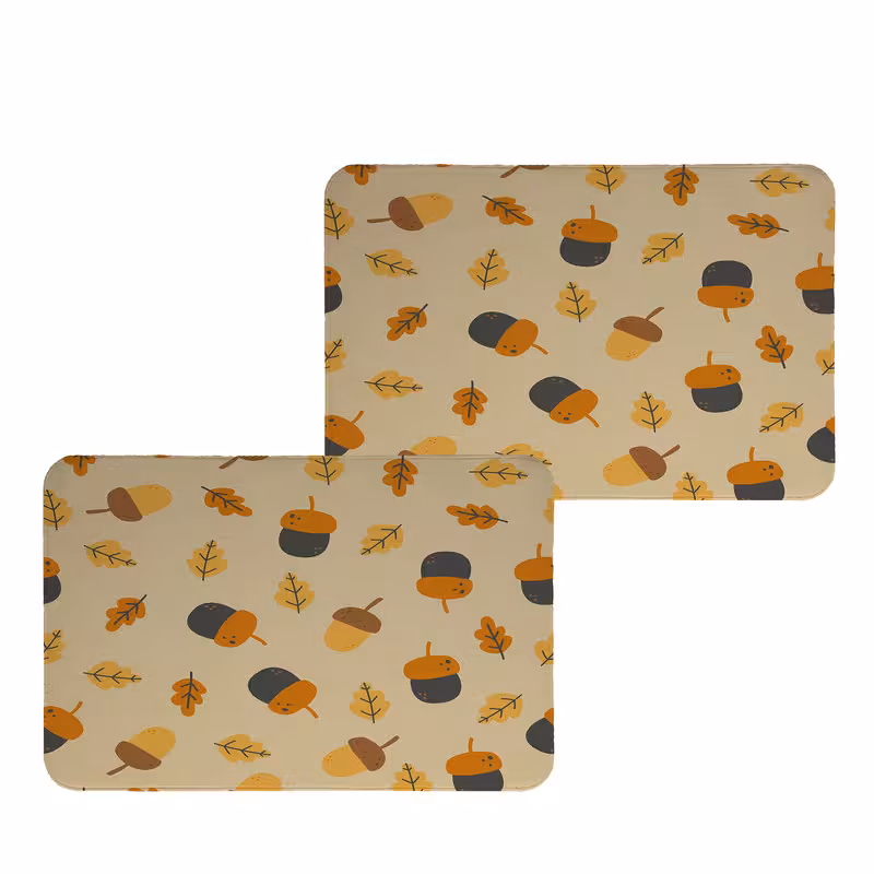 زیربشقابی طرح فندوق کد 9399 بسته 2 عددی | کالا مکس