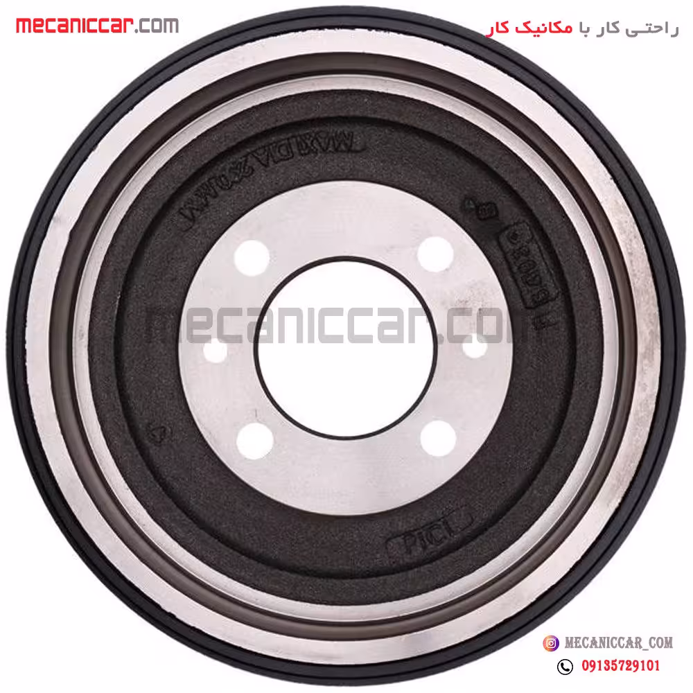 کاسه چرخ ترمز عقب پژو 405