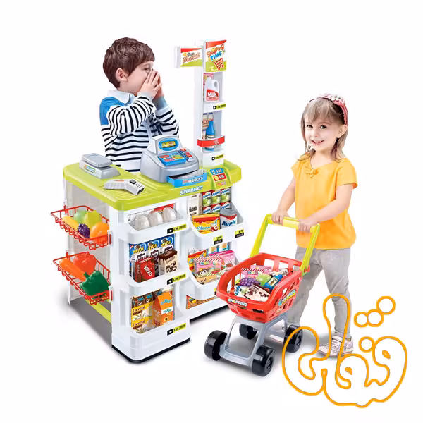 سوپرمارکت با چرخ خرید 668-03