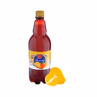 نوشیدنی گازدار پرتقال باطعم انبه بیسمارک 1000 میلی لیتری