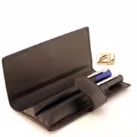 کیف جا قلمی چرمی لامی دو تایی تاشو LAMY Folding leather case for two A402