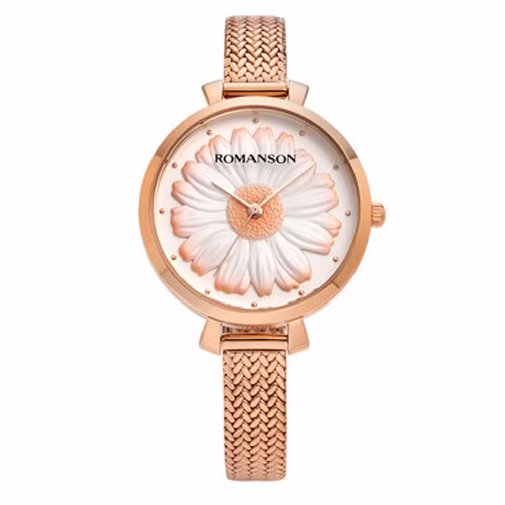 ساعت مچی رومانسون زنانه مدل ROMANSON RM9A23LLRRAC6R