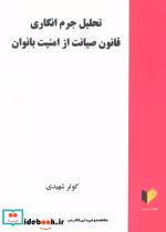 کتاب تحلیل جرم انگاری قانون صیانت از امنیت بانوان
